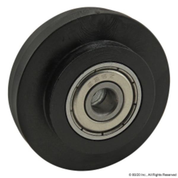 80/20 Roller Wheel 39 Slot8 Nylon Blk 12017