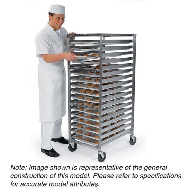 Lakeside Stainless Steel Standard Series Pan Rack - Holds (24) 18"x26" Trays 127