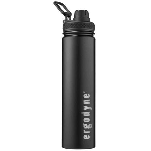 Ergodyne Black Insulated Stainless Steel Water Bo 5152