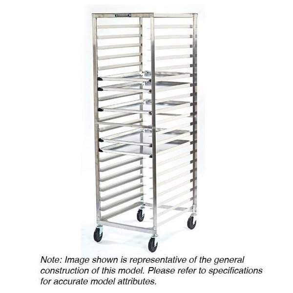 Lakeside Stainless Steel Economy Series Pan Rack - Holds (16) 18"x26" Trays 135