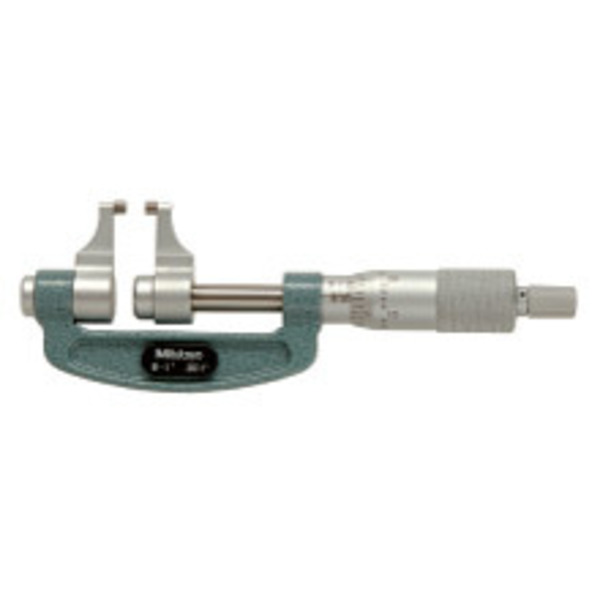 Mitutoyo Micrometer, Caliper Outside, 0-25mm 343-250-30