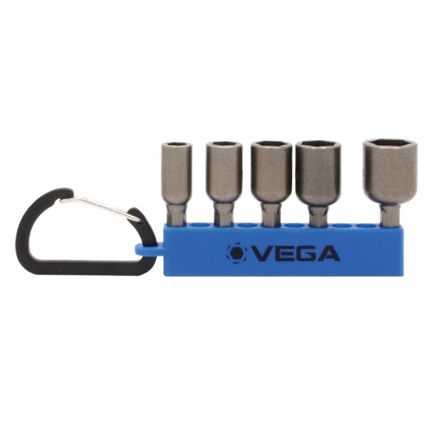 Vega Mag Nutsetter x 1-3/4 in Carabiner Set 145MNCS5