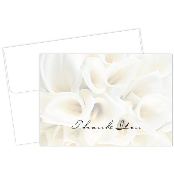 Great Papers Thank You Card W/Envelope, White Ca, PK50 1470657