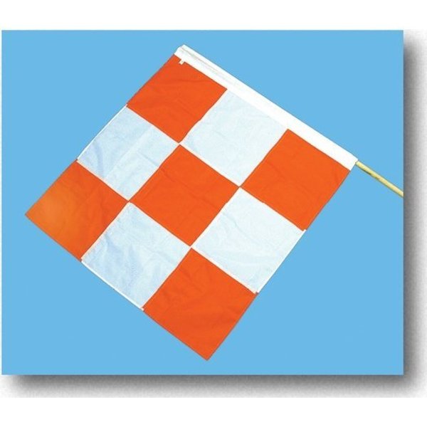 Mutual Industries Airport Flag W/ 60In Staff 14977-5