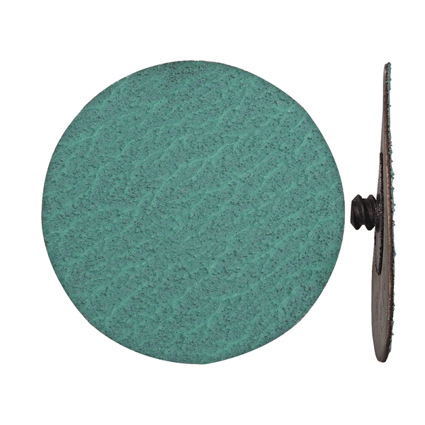 Disco Grinding Discs, 80 Grit, 3", Grn Zirc, PK25 15107PK