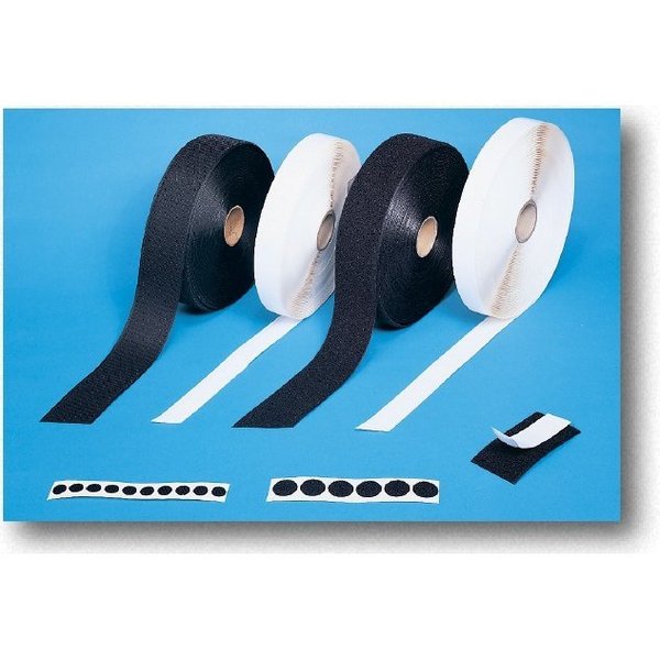 Mutual Industries Reclosable Fastener, Disc, Black 155-91-875