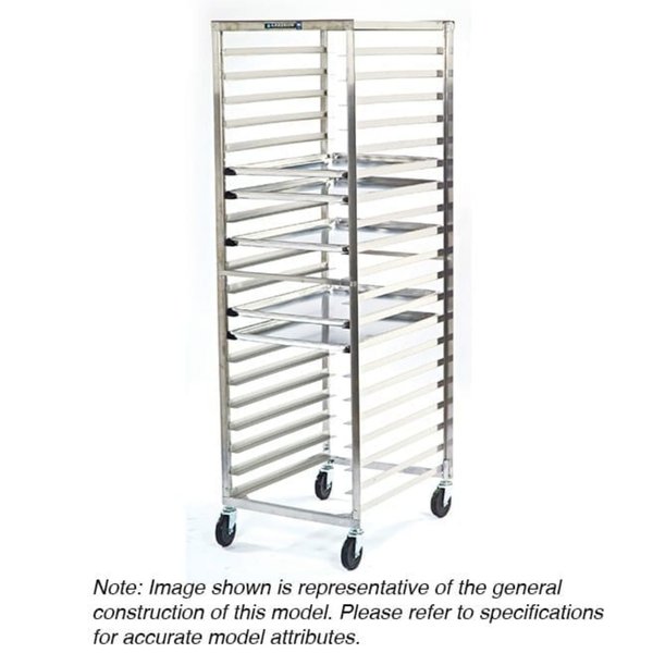 Lakeside Stainless Steel Economy Series Pan Rack - Holds (10) 18"x26" Trays 155