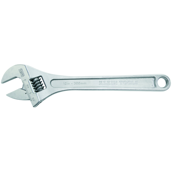 Klein Tools Adjustable Wrench, Extra Capacity, 12-Inch 507-12