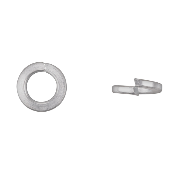 Disco Split Lock Washer, For Screw Size 9/16 in Bright Zinc Plated Finish 15774PK