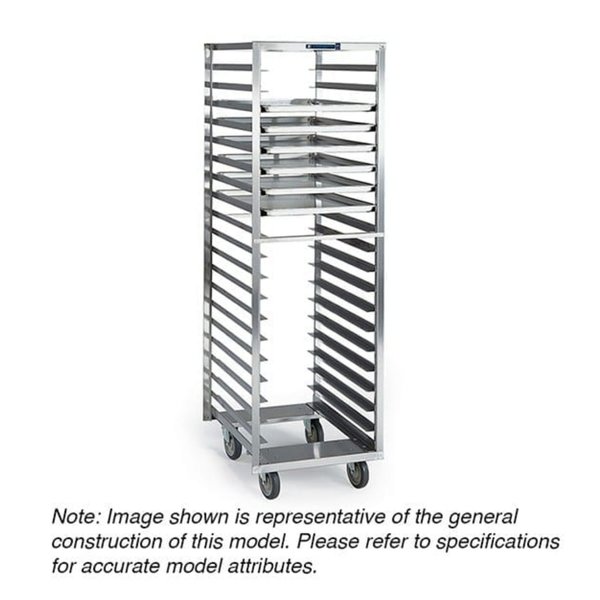 Lakeside Stainless Steel Narrow Opening Pan Rack - Holds (41) 18"x26" Trays 163