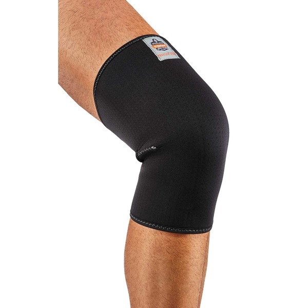 Ergodyne Black Single Layer Neoprene Knee Sleeve,  600