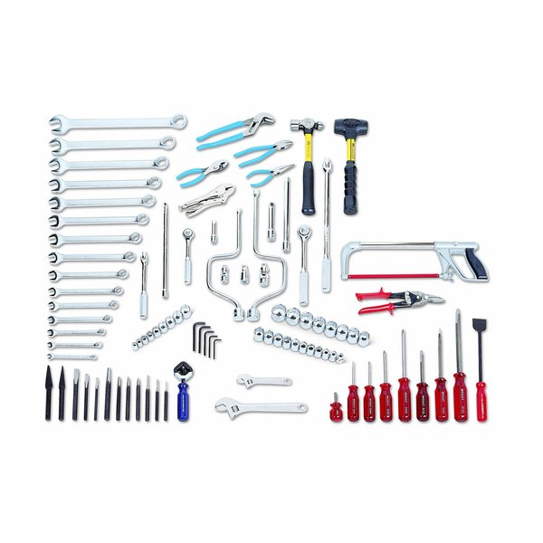 Wright Tool Set 96 Piece Fractional Starter Set 3/8 166