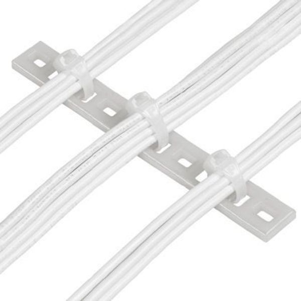 Panduit Cable Tie Mount, Screw Applied, PK100 MTP5H-E6-C