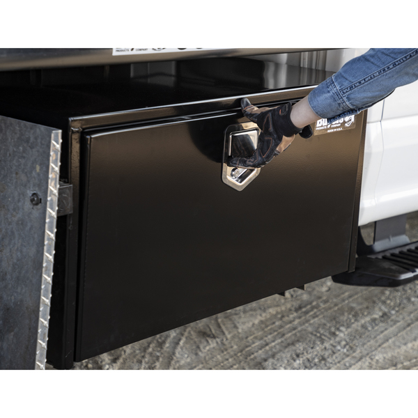 Buyers Products Truck Box, Underbody, Steel, 24W, Black, 2.9 cu. ft.  1703100
