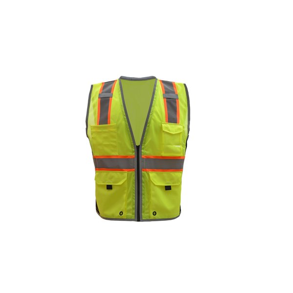 Gss Safety Class 2 Hype-Lite Safety Vest 1703-2XL
