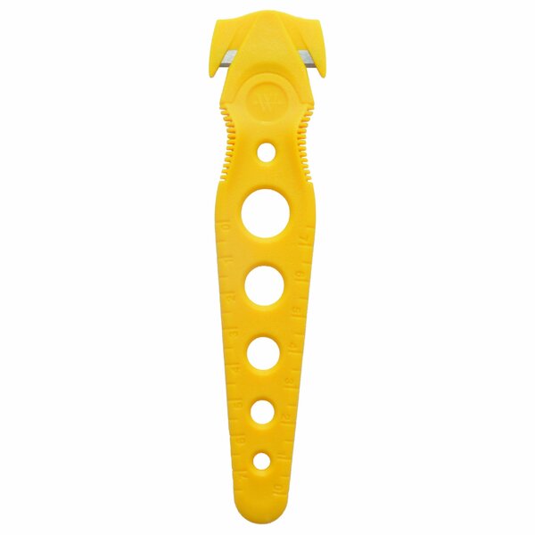 Westcott Saber-Safety Cutter, Yellow, PK50 Safety Blade, 50 PK 17423