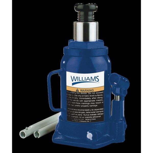 Williams Williams Bottle Jack, 20 t Short 3S20TV