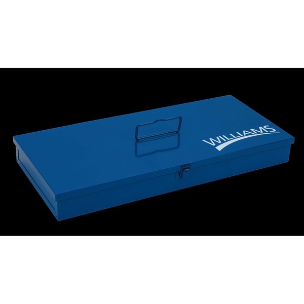 Williams Tool Box, Blue, 10 in W x 7 in D TB-101