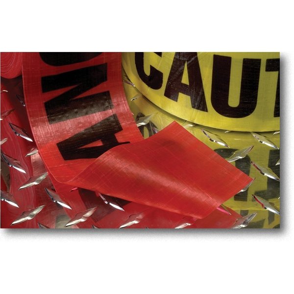 Mutual Industries 3X500 Reinforced Caution 8Pk 17776-41-3000