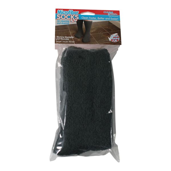 Master Mfg Microfiber Cleaning Socks, One Size, PK6 18043CS