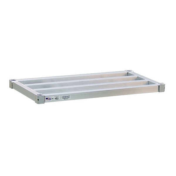 New Age Shelf, Adjust, HD, 54"x18", Welded Aluminum 1854HD