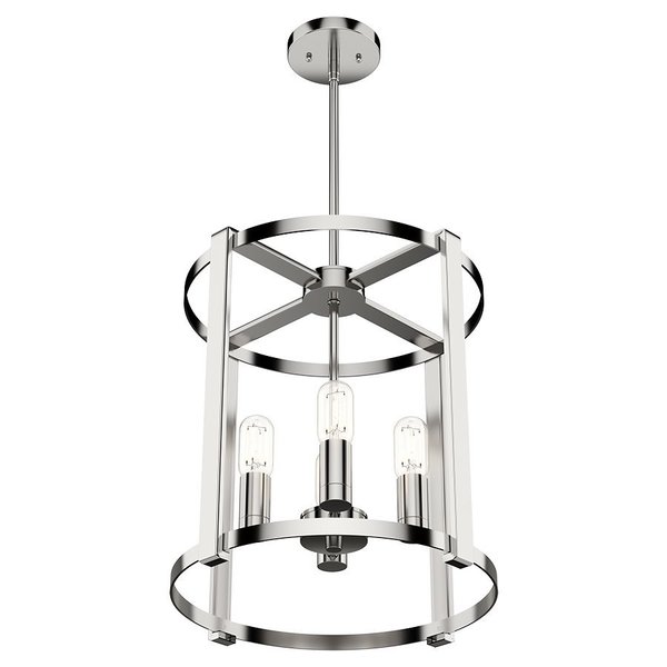 Hunter Standard Light, Polished Nickel, 120 V,  19002