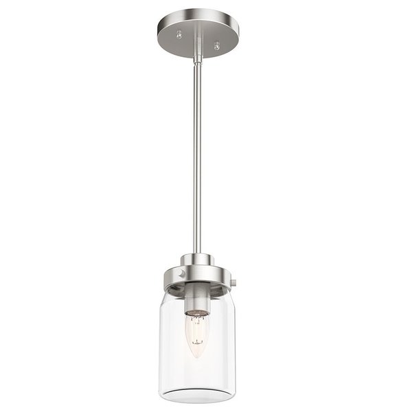 Hunter Standard Light, Brushed Nickel, 120 V, U 19009