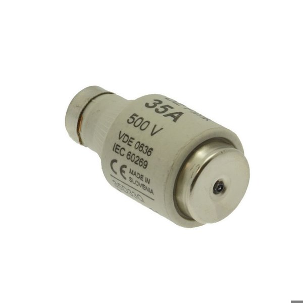 Eaton Bussmann Ceramic Fuse, D33 Series, Fast-Acting, 35A, 500V AC, 50kA at 500V AC 35D33Q