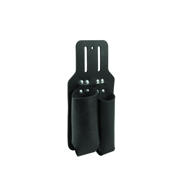 Klein Tools Black Leather 2 Pockets, 5118R 5118R