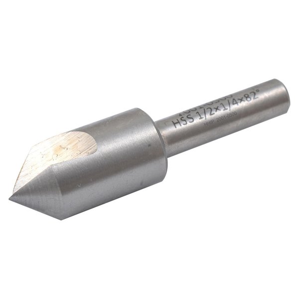 Hhip 1/2" Single Flute 82 Degree High Speed Steel Countersink 2001-0500