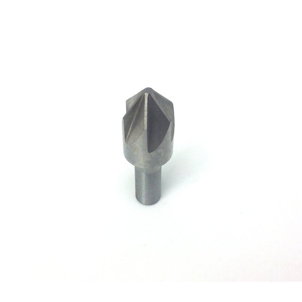 Hhip 1/2" 82 Degree 6 Flute High Speed Steel Chatterless Countersink 2001-3500