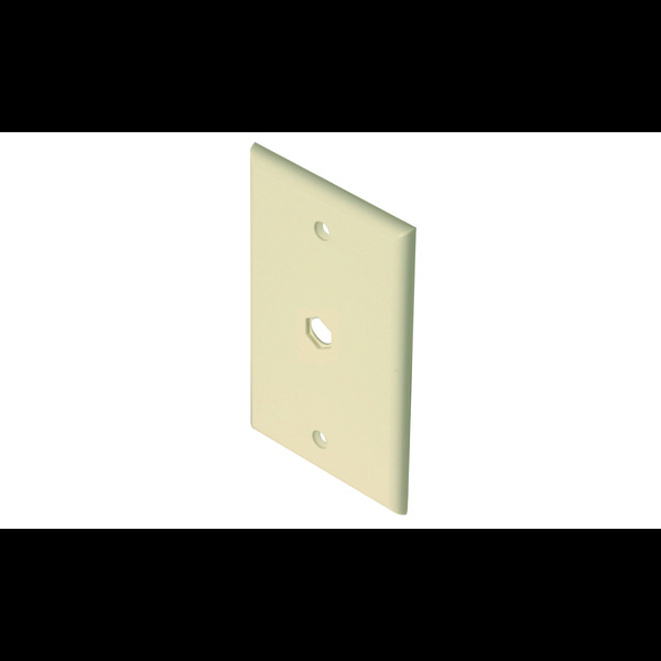 Steren TV Wall Plate 1-Hole Ivory 200-254IV