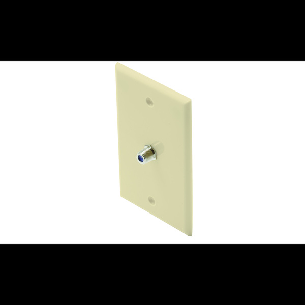 Steren TV Wall Plate 1-F81 2.5GHz Ivory 200-267IV