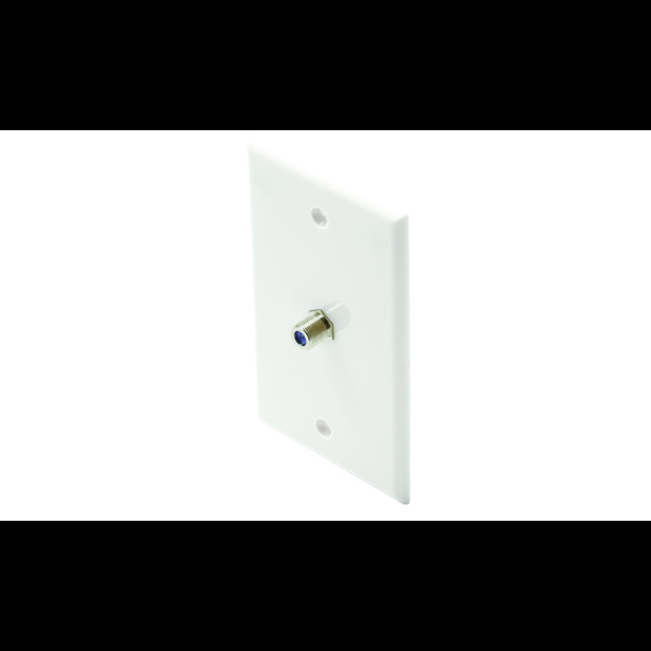 Steren TV Wall Plate 1-F81 2.5GHz White 200-267WH