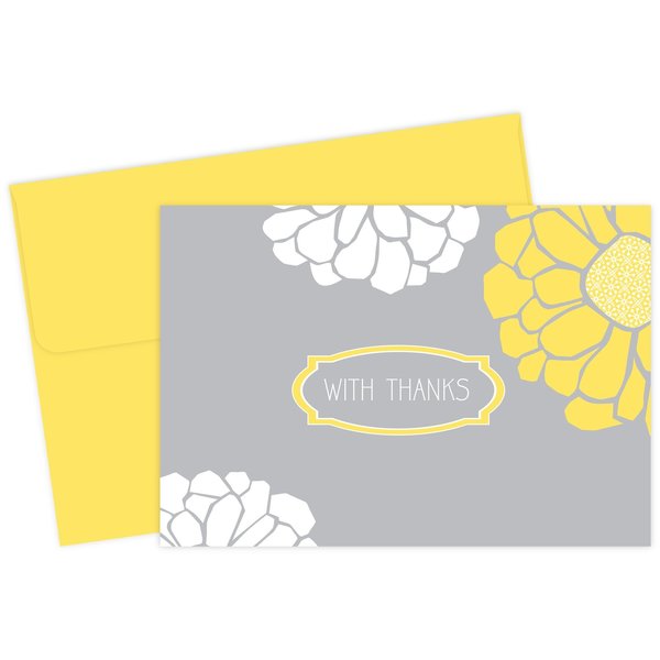 Great Papers Thank You Card and Envelopes, Sunny, PK24 2014017