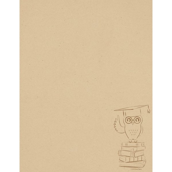 Great Papers Stationery Letterhead, Professor W, PK80 2019007