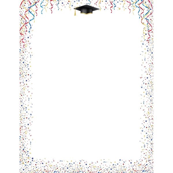 Great Papers Stationery Letterhead, Celebrate, PK80 2019008