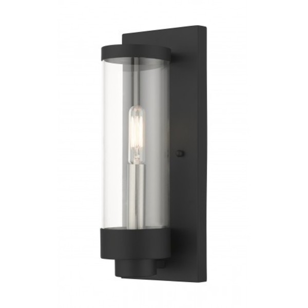 Livex Lighting Textured Black Outdoor ADA Wall Lantern,  20721-14