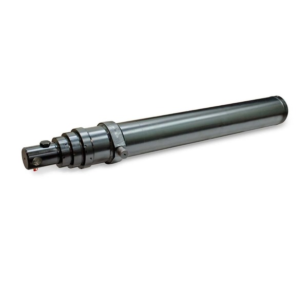 Southern SH Series Single Acting Telescopic Hydraulic Cylinder: 4 Bore, 65 Stroke, 2.75 Rod Dia, 210574 210574