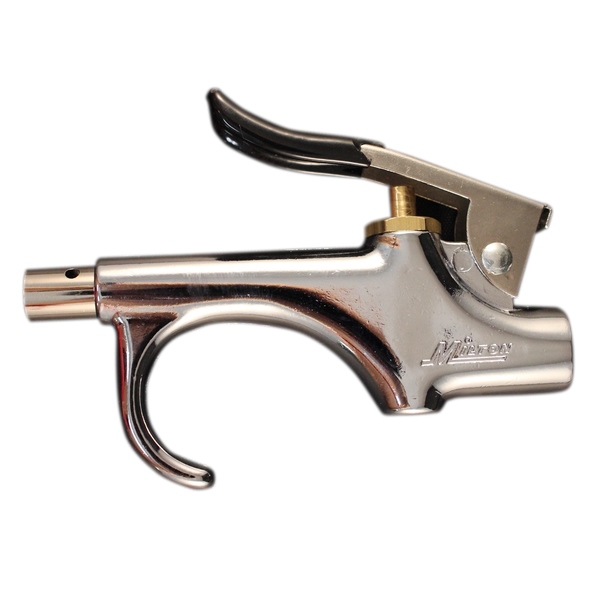 Milton Lever Style Blow Gun, 1/4", Rubber Tip, PK50 148BK