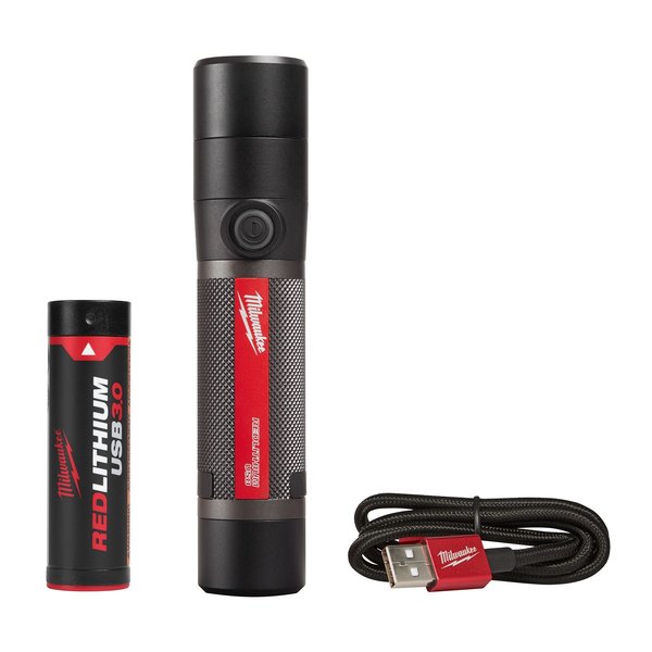 Milwaukee Tool REDLITHIUM USB Compact Flashlight (800 Lumens) 2160-21