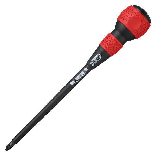 Vessel BALL GRIP Screwdriver with Covered Shank 225P2150