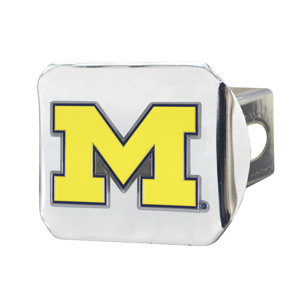 Fanmats University of Michigan Hitch Cover, 3D Color Emblem 22705