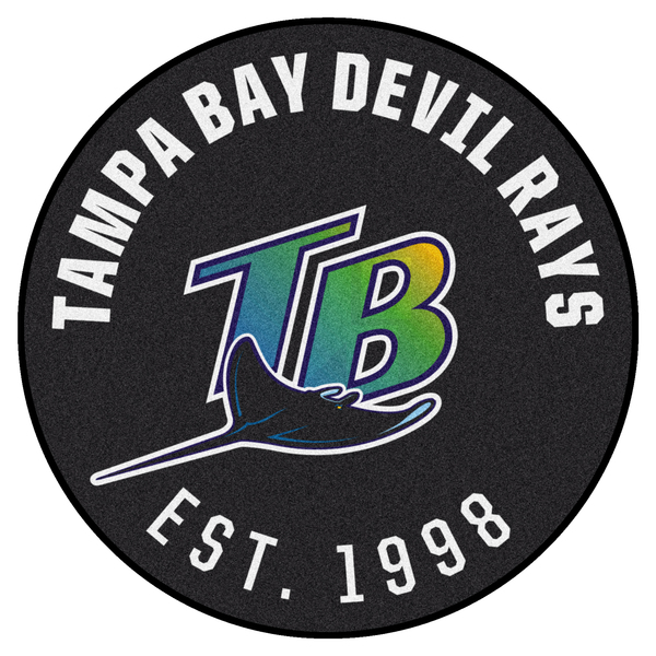Fanmats  Tampa Bay Rays Embossed Color Emblem