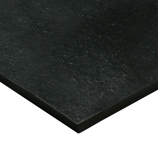 Rubber-Cal General Purpose Rubber Sheet 60A - Black - 0.25" x 8" x 8" (5 Pack) 22-01-250