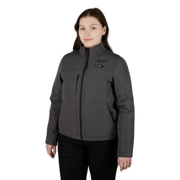 Milwaukee Tool M12 Women's Heated AXIS Jacket Kit - Gray Small 234G-21S
