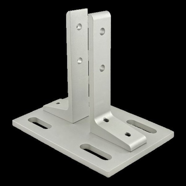 80/20 Floor Mount, Base Plate For 1010 2380