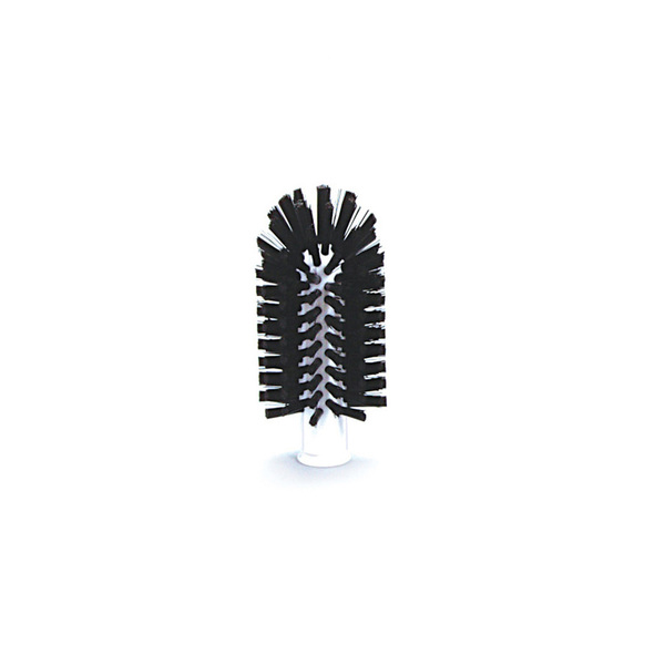 Malish Drain Brush, Black, White Plastic, 5.75 in L Overall, 3 PK 2403