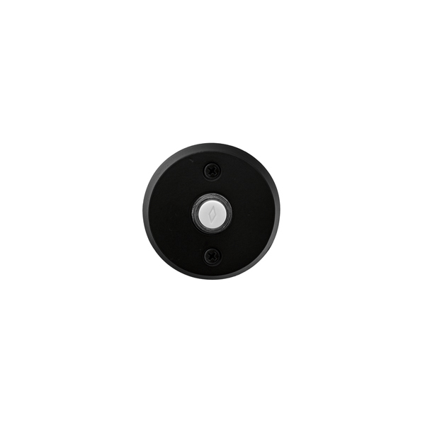 Emtek Flat Black Doorbell, 2422FB 2422FB