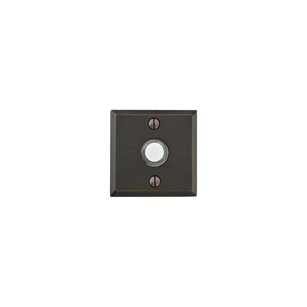 Emtek Medium Bronze Doorbell, 2425MB 2425MB